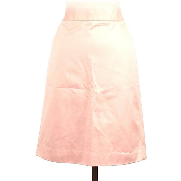 J. Crew Women's Pink Pencil Short Mini Cotton Skirt, Sz 6 - Picture 1 of 2